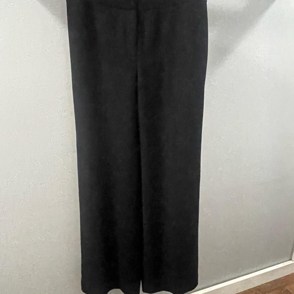 White House Black Market Wide Leg Black Pants